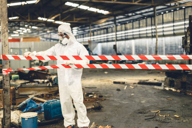 Professional Odor Removal technician working in Montrose, VA